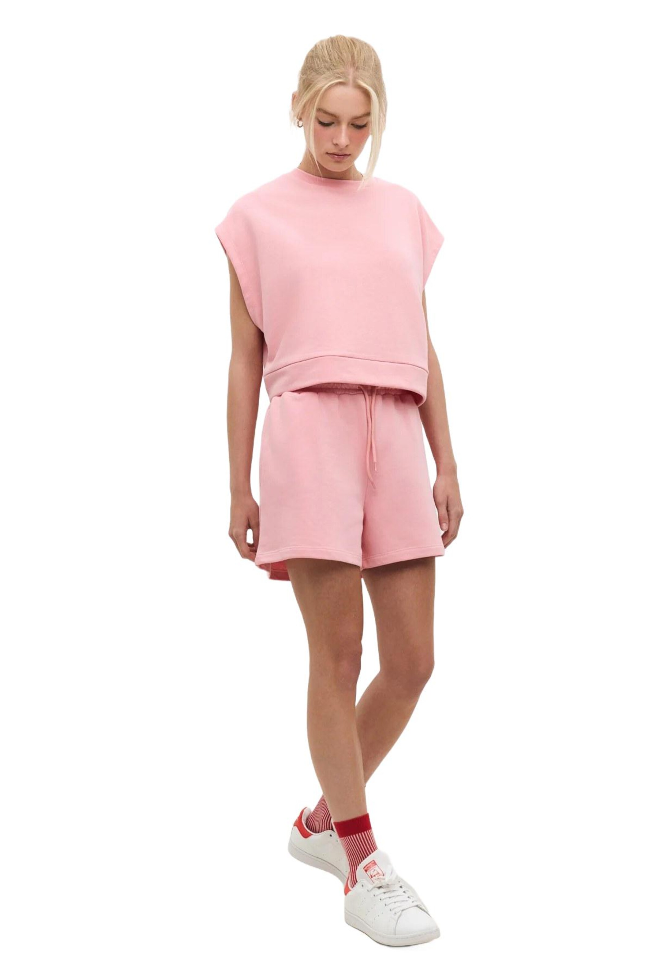 No Matter What Shirt in Roze