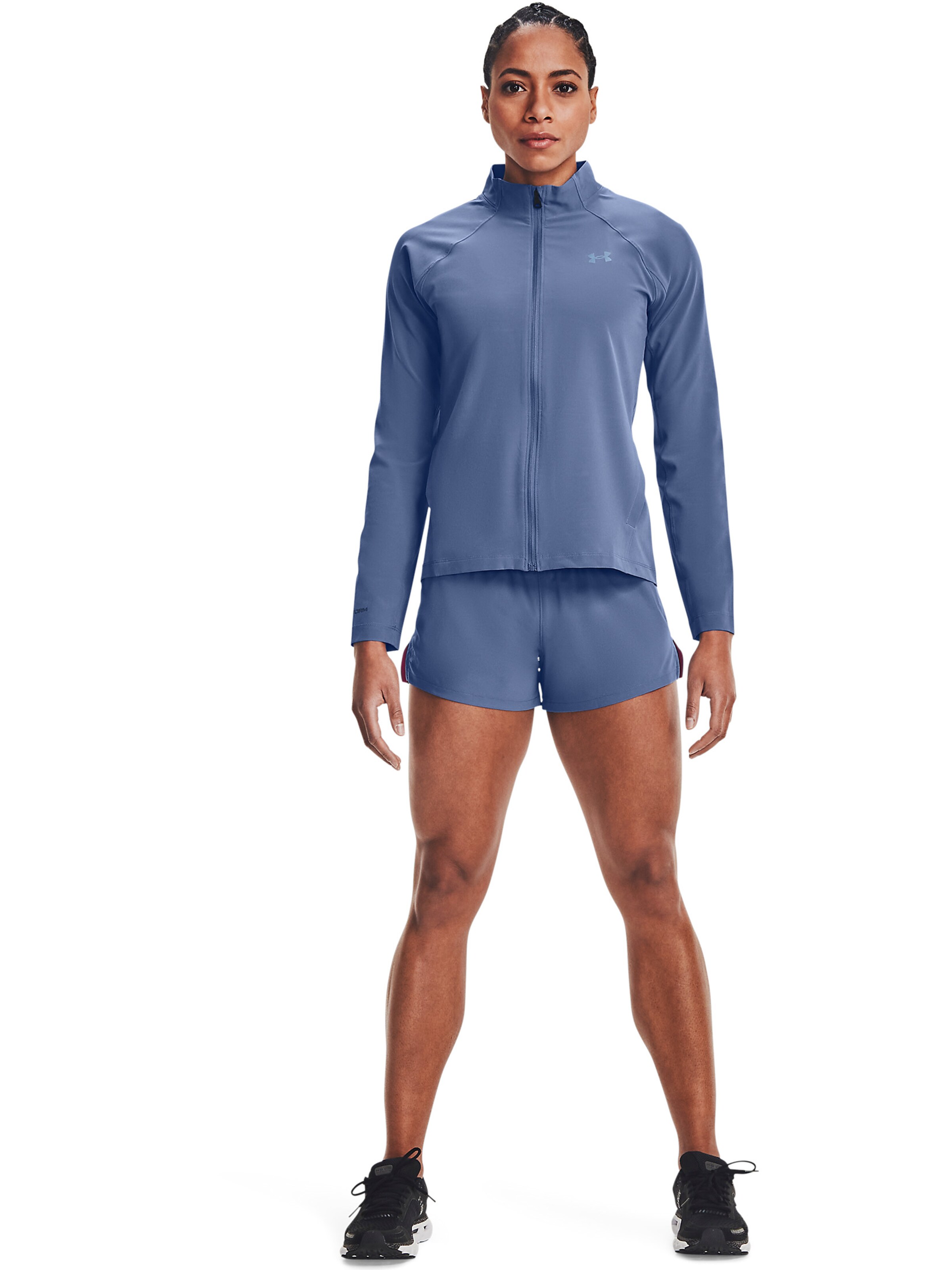 Frauen Sportarten UNDER ARMOUR Jacke 'Launch 3.0' in Taubenblau - PR25023 Frauen Sportarten UNDER ARMOUR Jacke 'Launch 3.0' in Taubenblau - PR25023