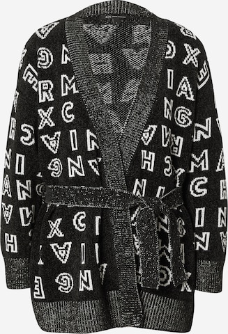 ARMANI EXCHANGE Вязаная кофта в Черный: спереди
