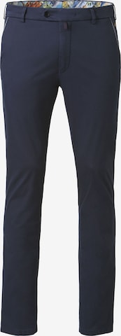 MEYER Chinohose NEW YORK Art.1-8130 in Blau: Vorderseite