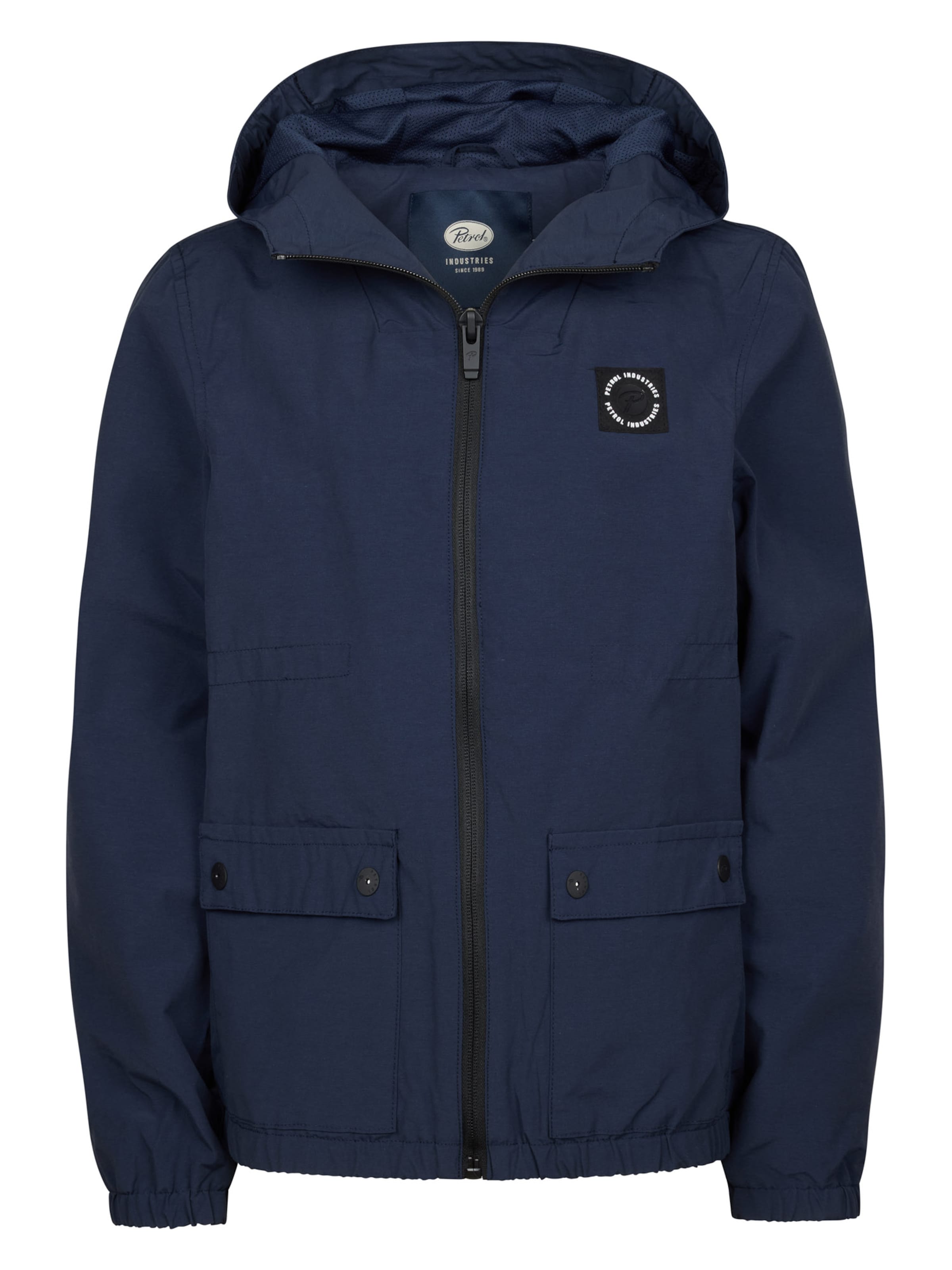 Petrol Industries Tussenjas 'Todos' in Blauw: voorkant