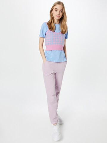 PIECES Shirt 'Ria' in Blauw