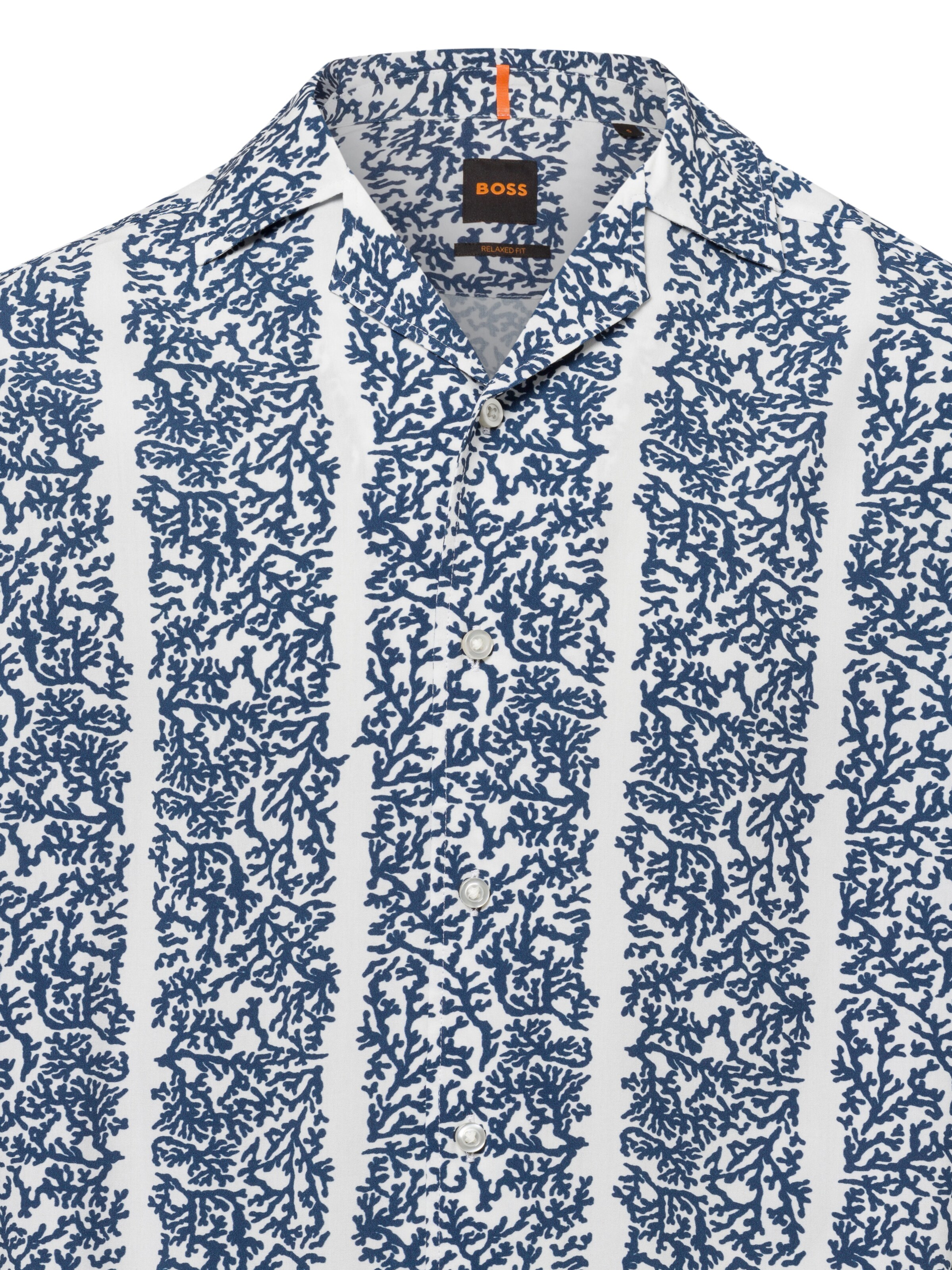 BOSS Comfort fit Overhemd 'Lapisy_M' in Blauw