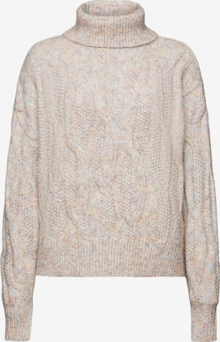 Pull-over ESPRIT en beige : devant