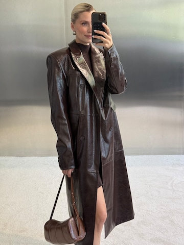 LeGer by Lena Gercke Between-seasons coat 'Annika' in Brown
