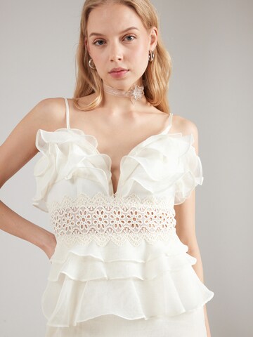 Robe de cocktail True Decadence en jaune