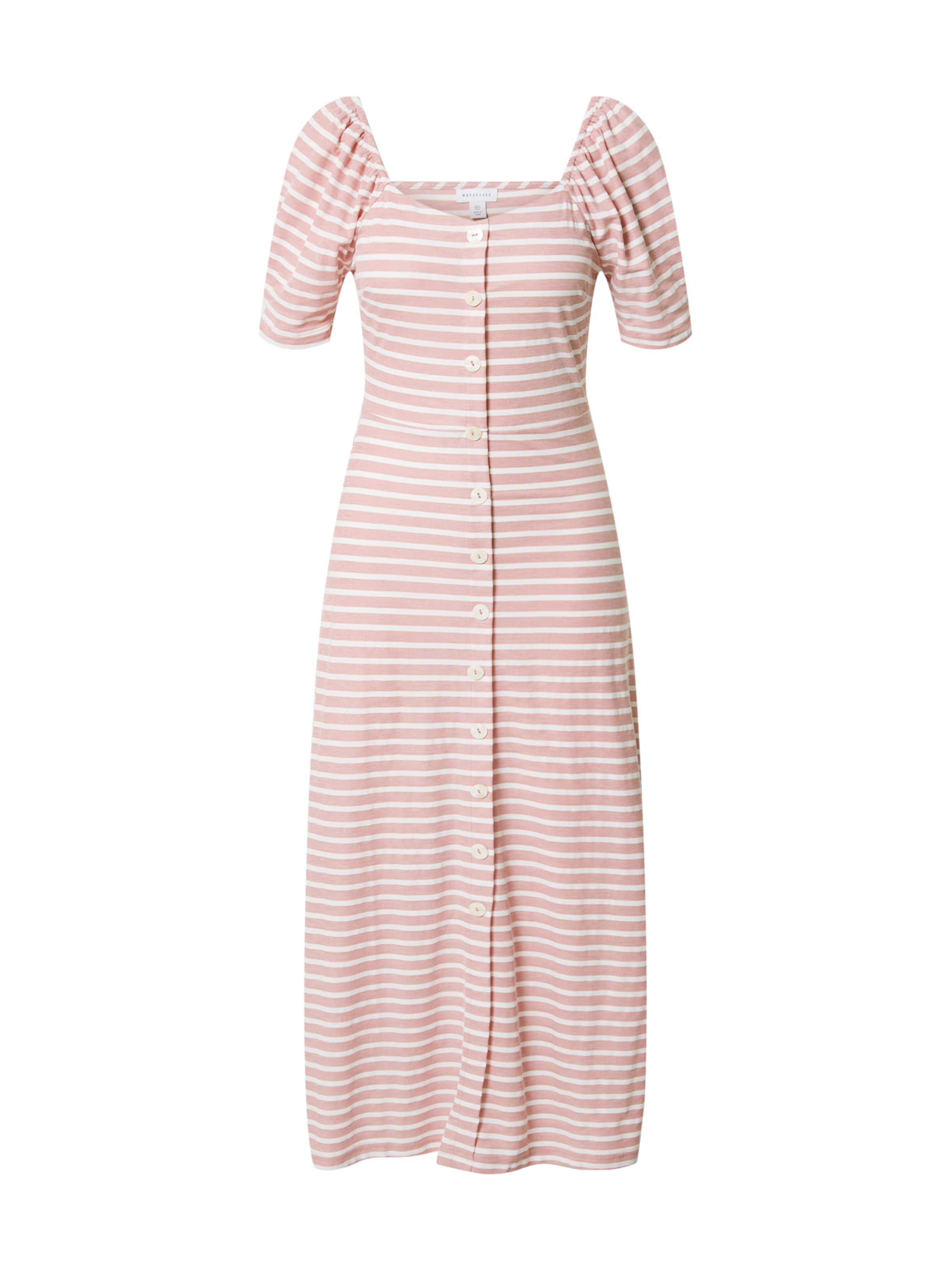 Warehouse Платье в Ярко-розовый: спереди