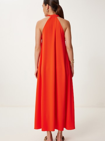 Happiness İstanbul Jurk in Oranje