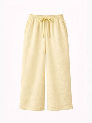 Regular Pantalon 'Hose' MixRay en jaune : devant