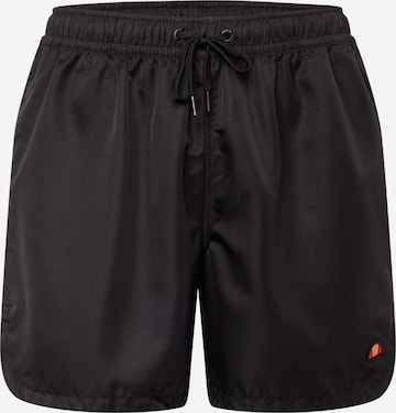 ELLESSE Board Shorts 'Eames' in Black: front