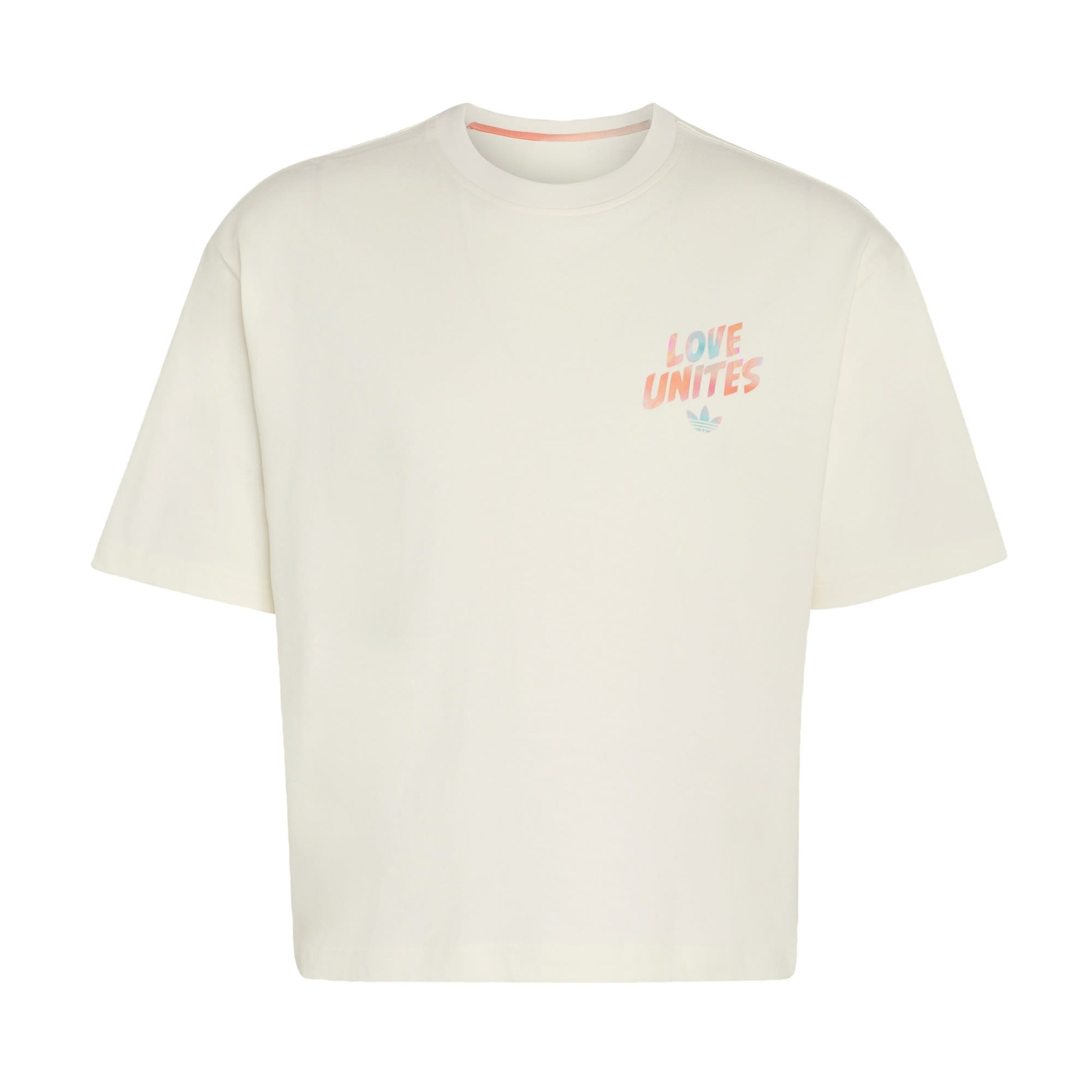 ADIDAS ORIGINALS Shirt 'Pride' in de kleur Hemelsblauw / Oranje / Oudroze / Offwhite, Productweergave