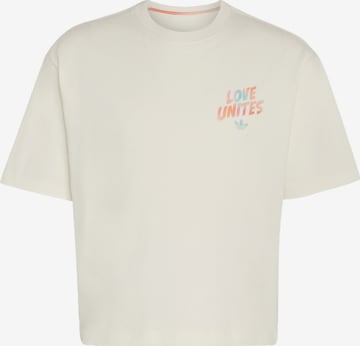 ADIDAS ORIGINALS Shirt 'Pride' in Wit: voorkant