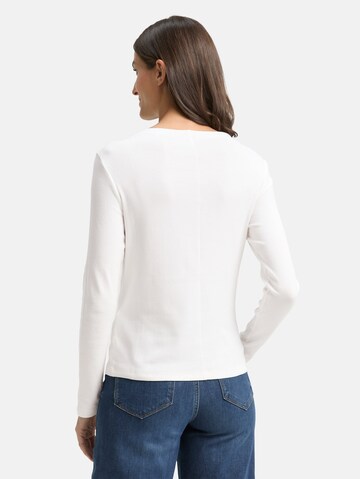 TOM TAILOR Shirt in White