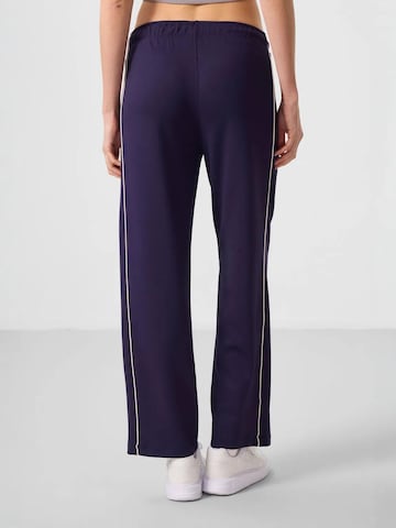 Wide Leg Pantalon Tommy Life en violet
