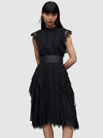 AllSaints Kleid 'FREYA' in Schwarz: Vorderseite