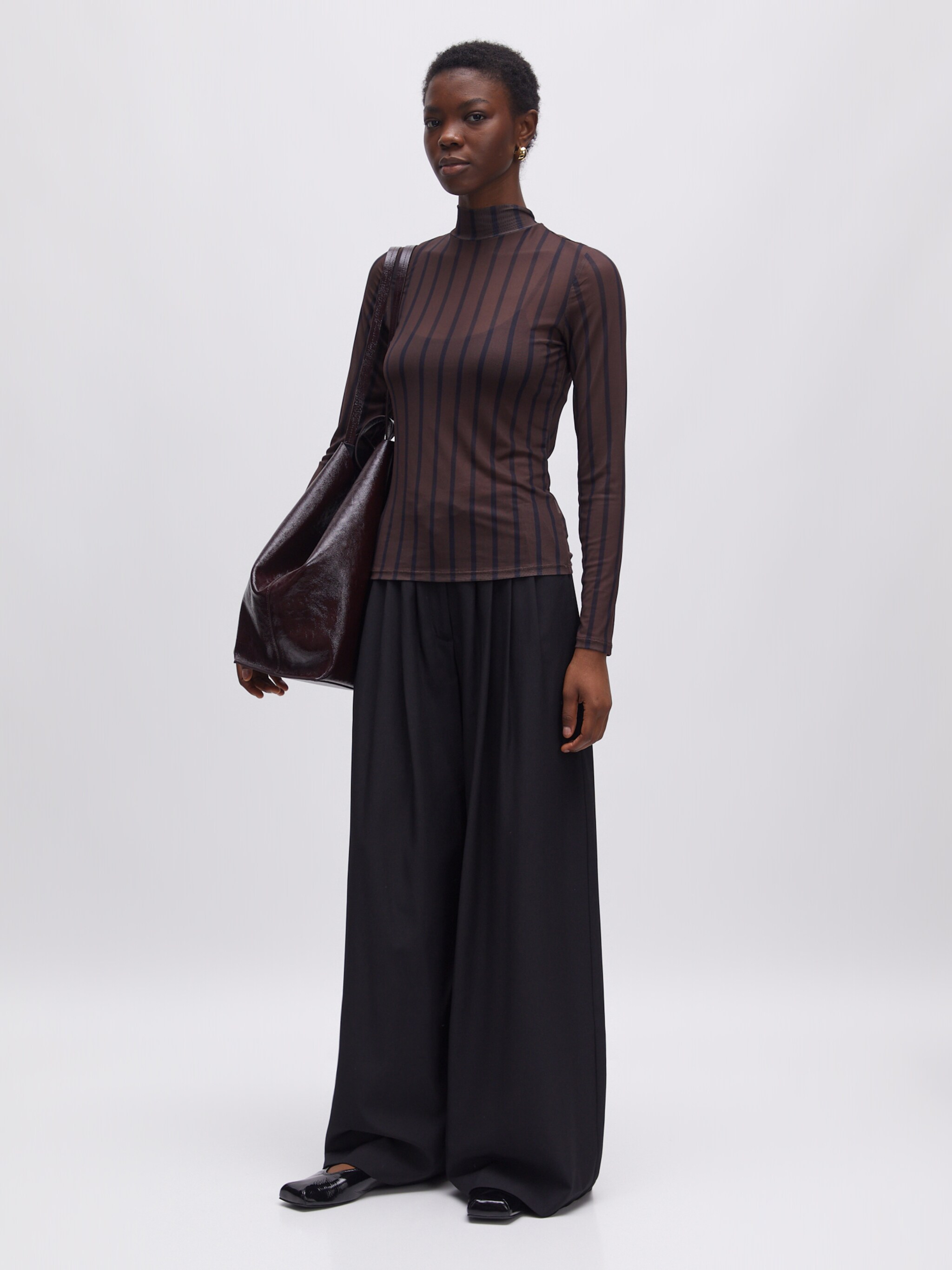 EDITED Produits Haut 'Fiore' marron