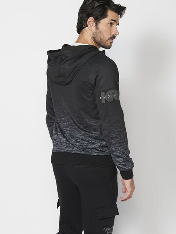 KOROSHI Sweat jacket in Black