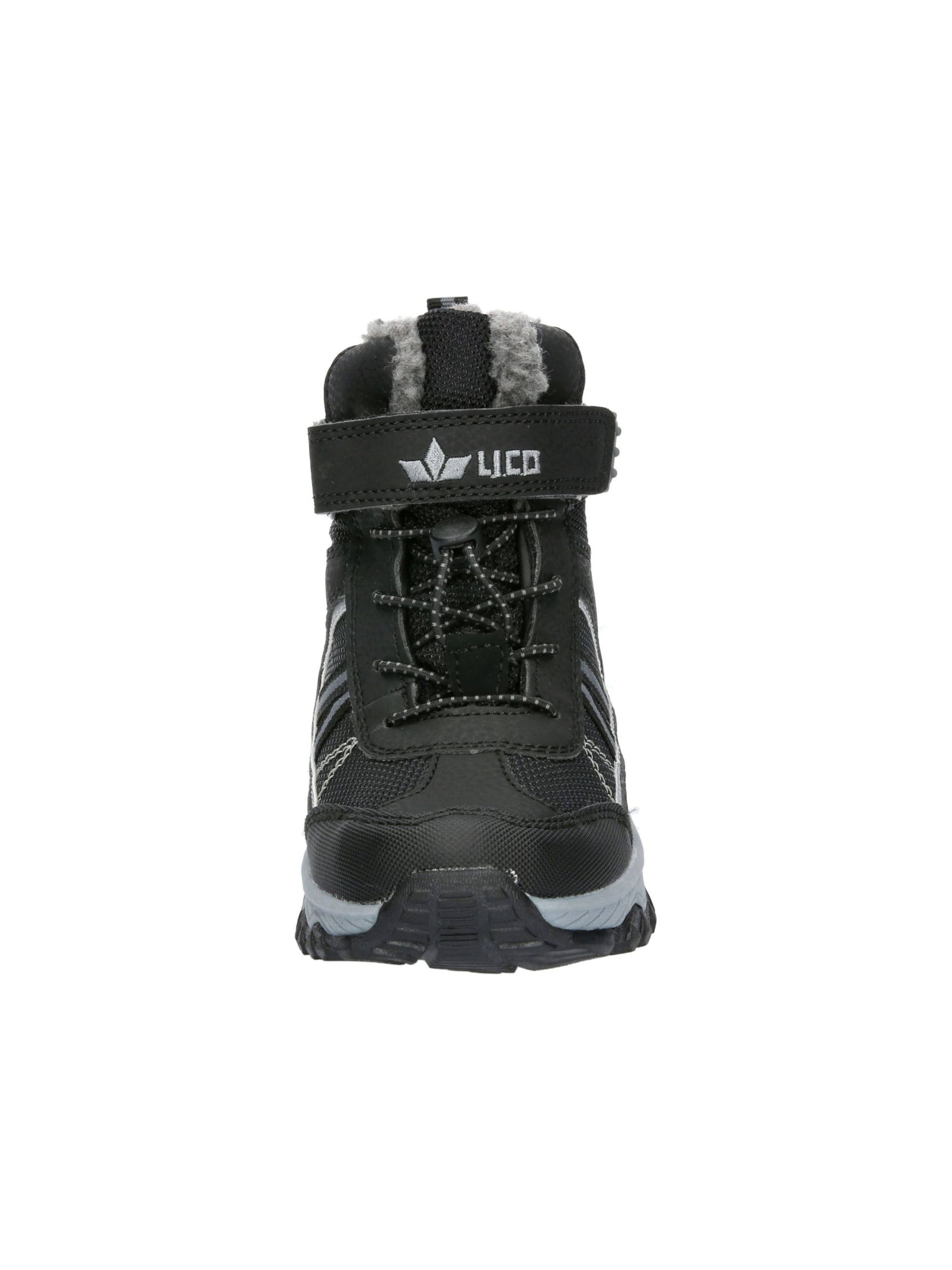 LICO Snow Boots ' Lieto VS ' in Black