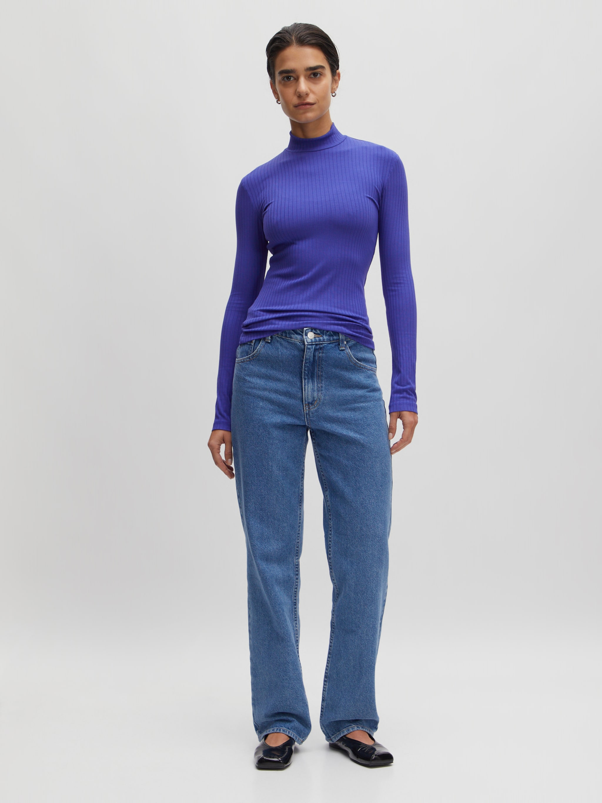 EDITED Producten Shirt 'Manon' Blauw