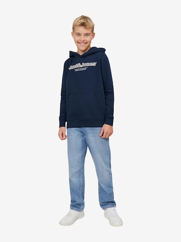 Sweat 'Lakewood' Jack & Jones Junior en bleu