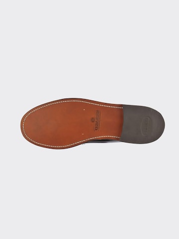 Mocassin '7001530 CLASSIC DAN WOMAN              Brown Burgundy - Bur' SEBAGO en rouge