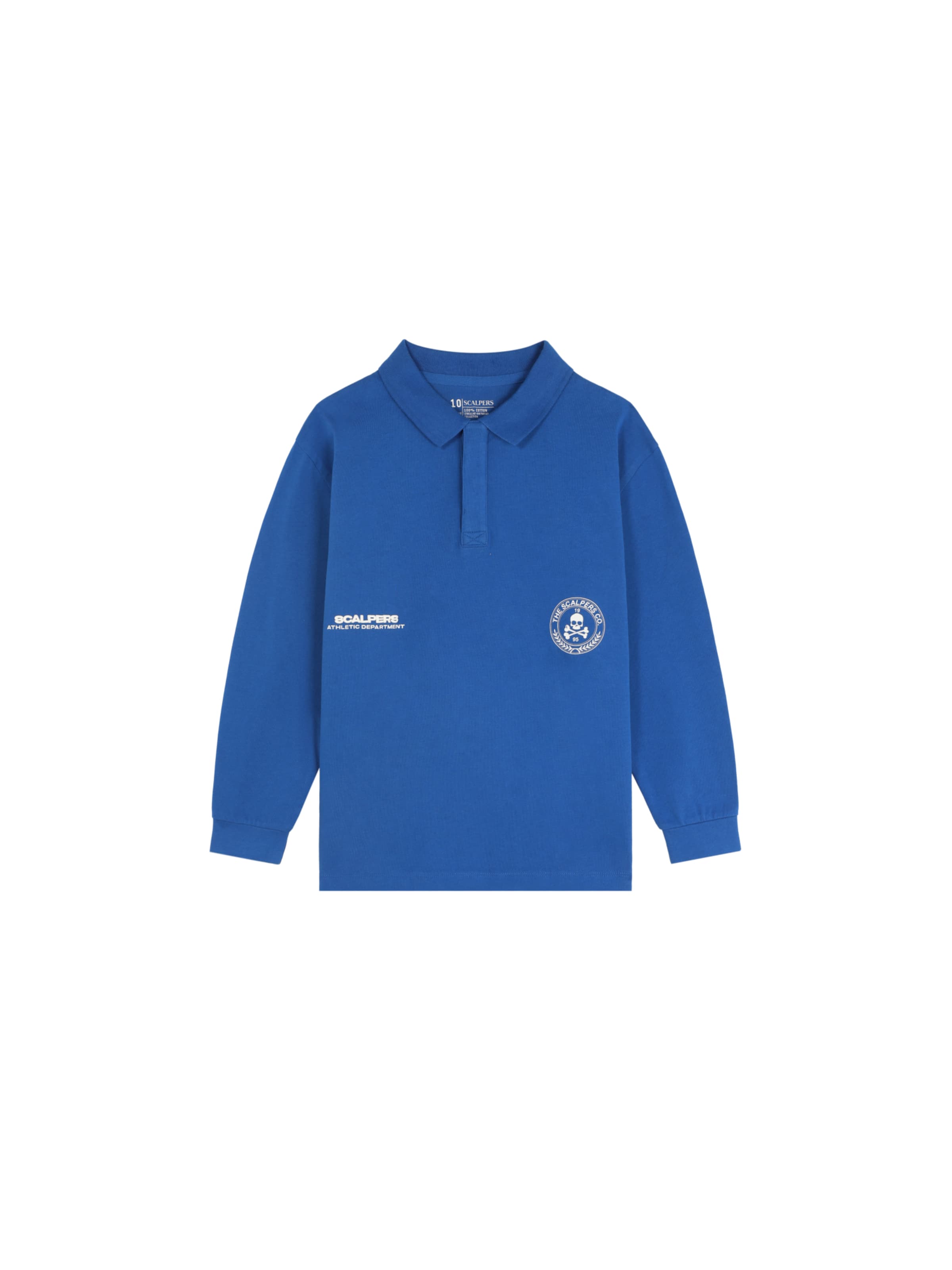 Scalpers Regular fit Button up shirt ' ' in Blue: front