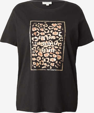 ONLY Carmakoma Shirt 'CARCRUZ' in Black: front