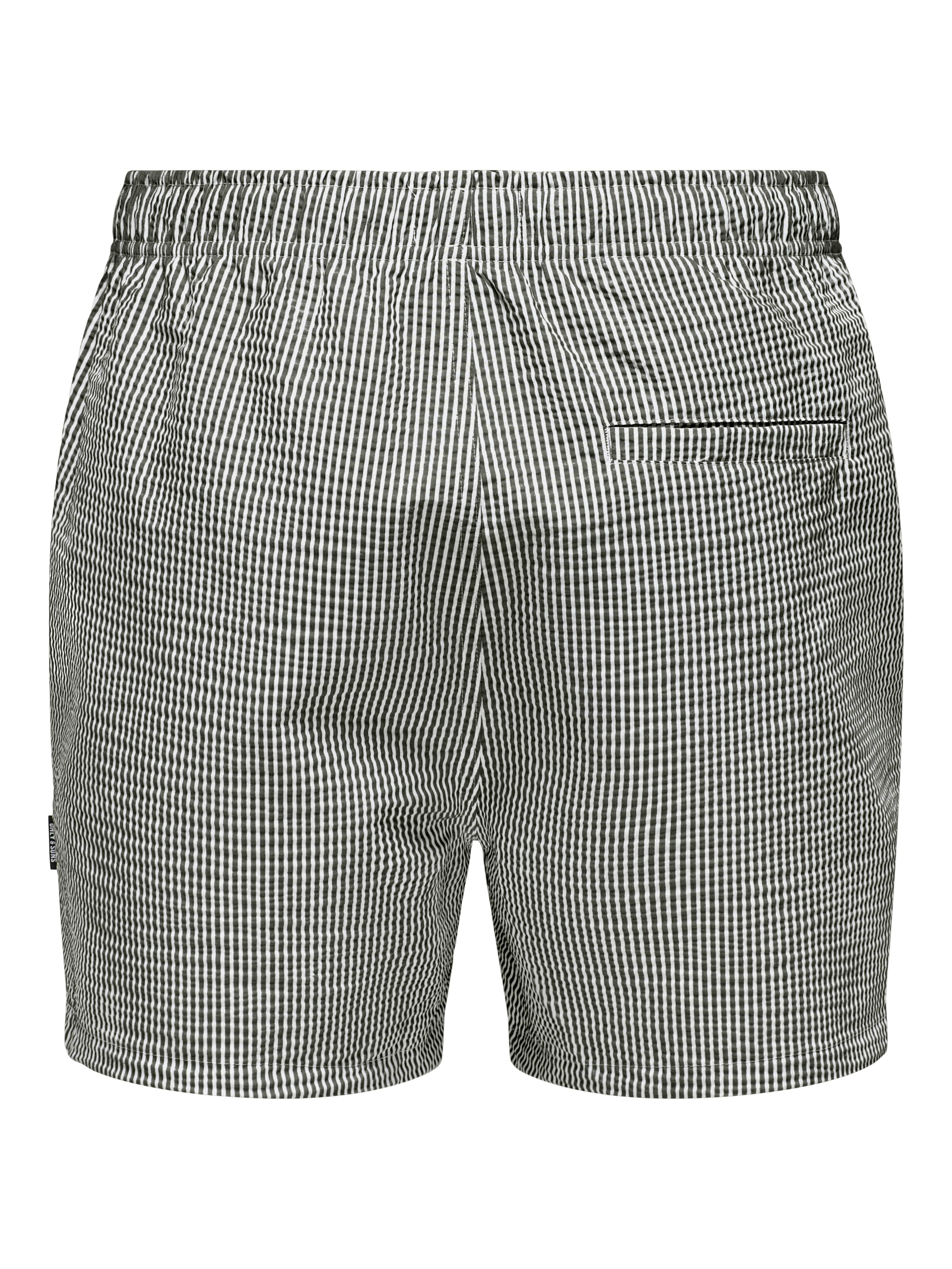 Only & Sons Badeshorts 'ONSTed' in Grau