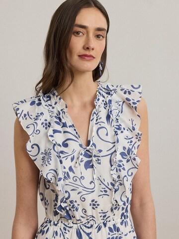 Robe '80S' Lauren Ralph Lauren en blanc