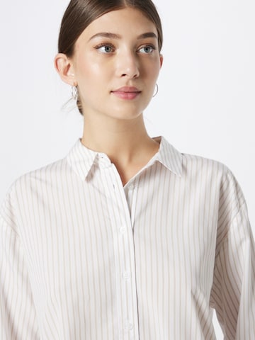 Camicia da donna di comma casual identity in beige