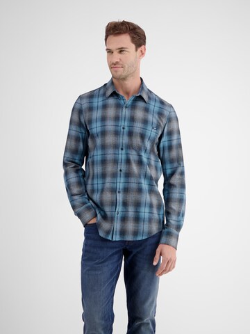 LERROS Regular Fit Hemd in Blau: Vorderseite