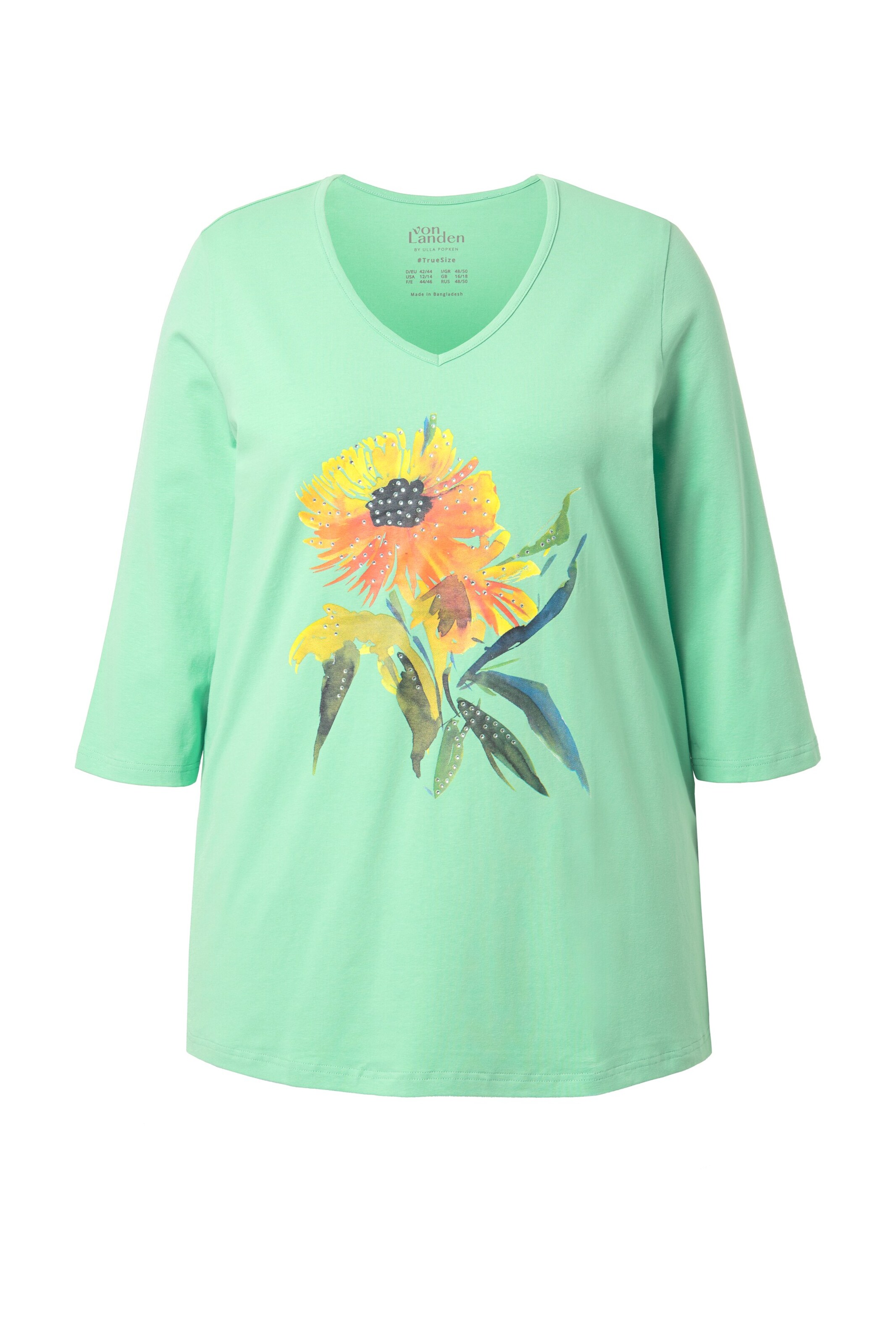 Ulla Popken Shirt in Green: front