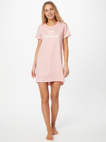 SCHIESSER - Camiseta de noche en rosa