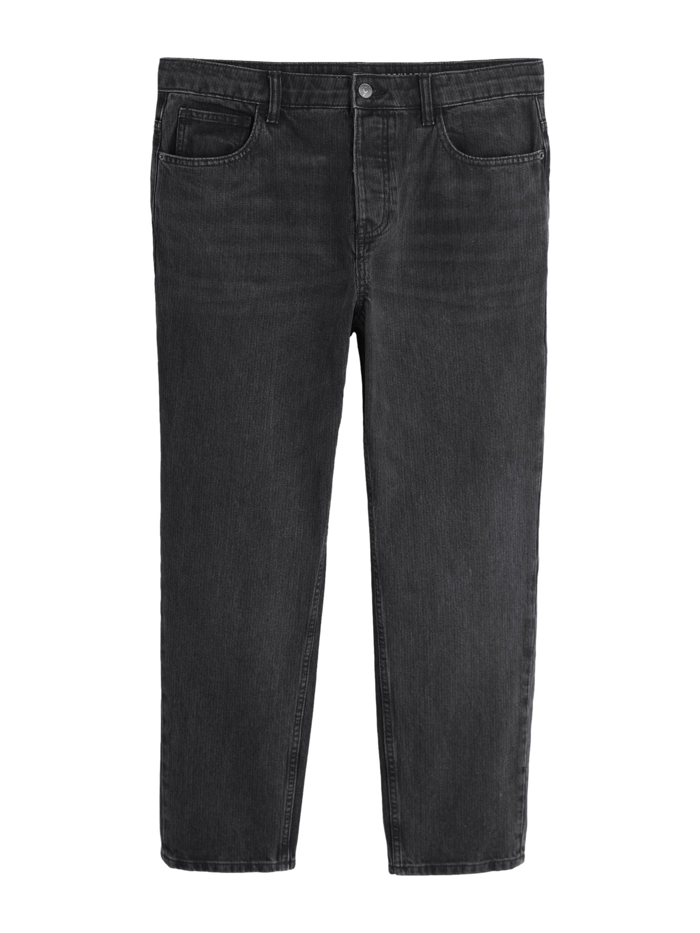 Next Regular Jeans in Schwarz: Vorderseite