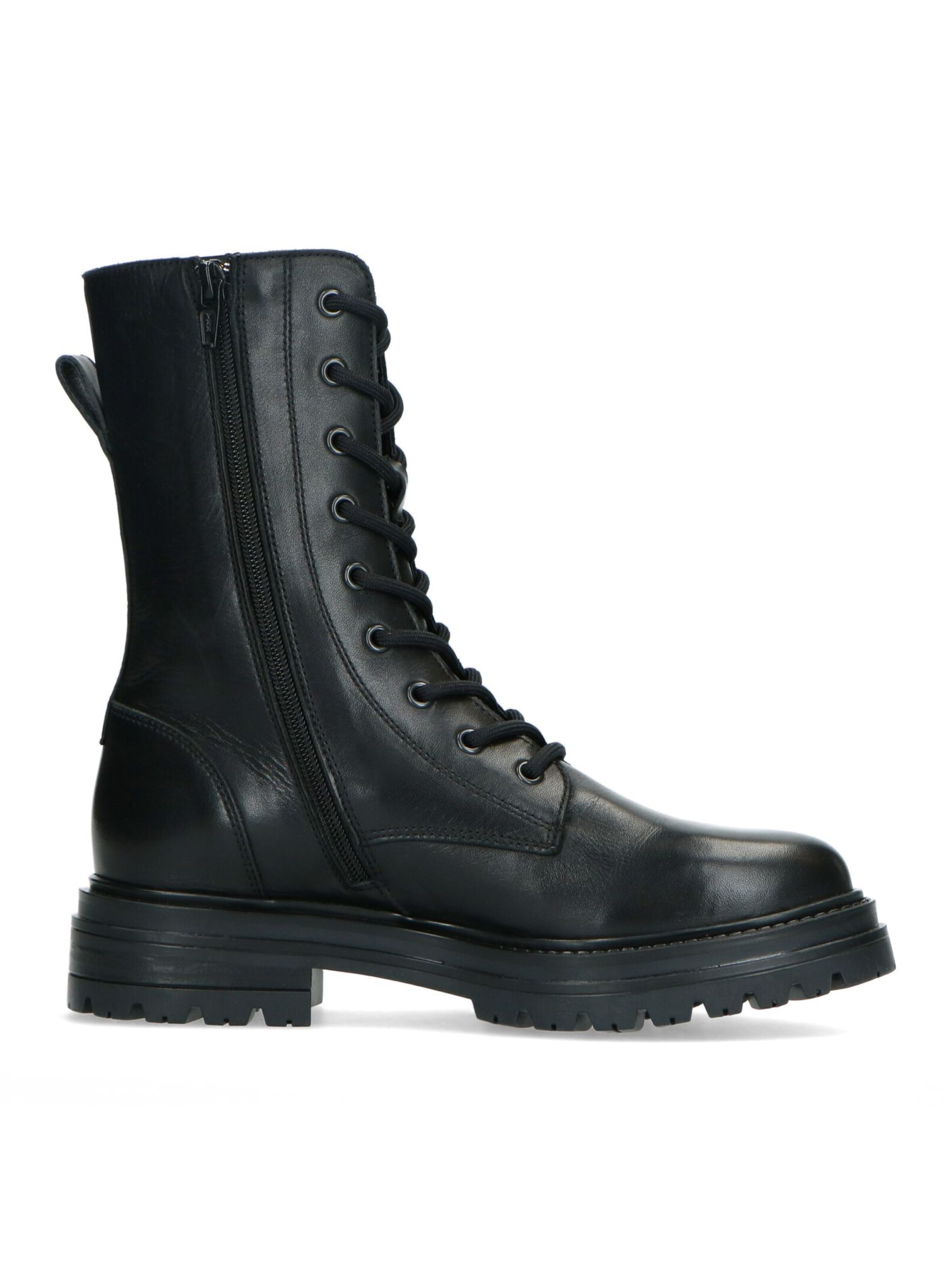 MANFIELD Veterlaarsjes in Zwart