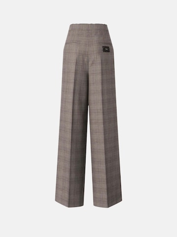 Wide Leg Pantalon 'PINKO PLUMERIA PANTALONE MISTO LANA TINTO FILO PANTALONE' PINKO en gris