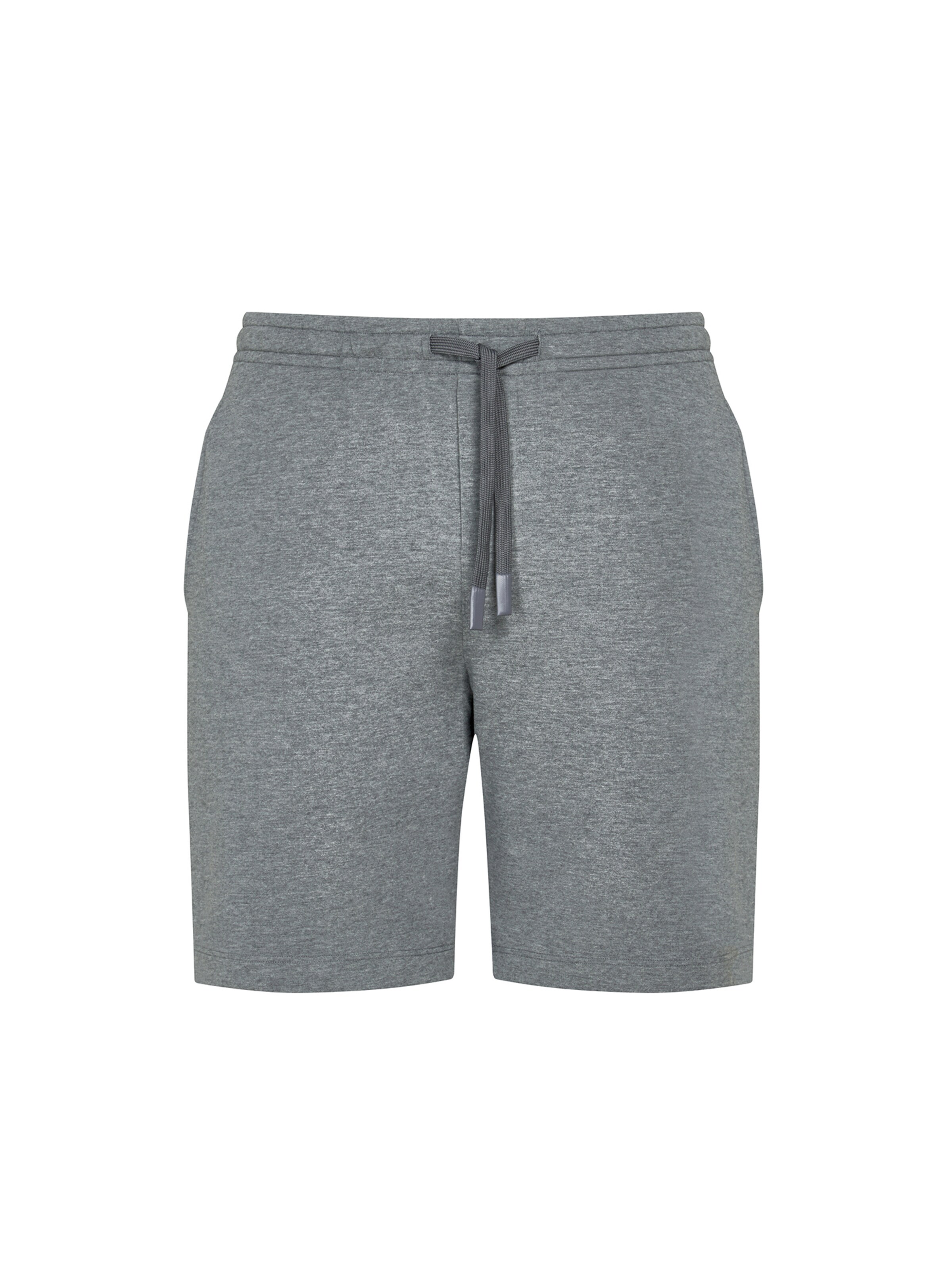 Mey Pyjamashorts in Grau: Vorderseite