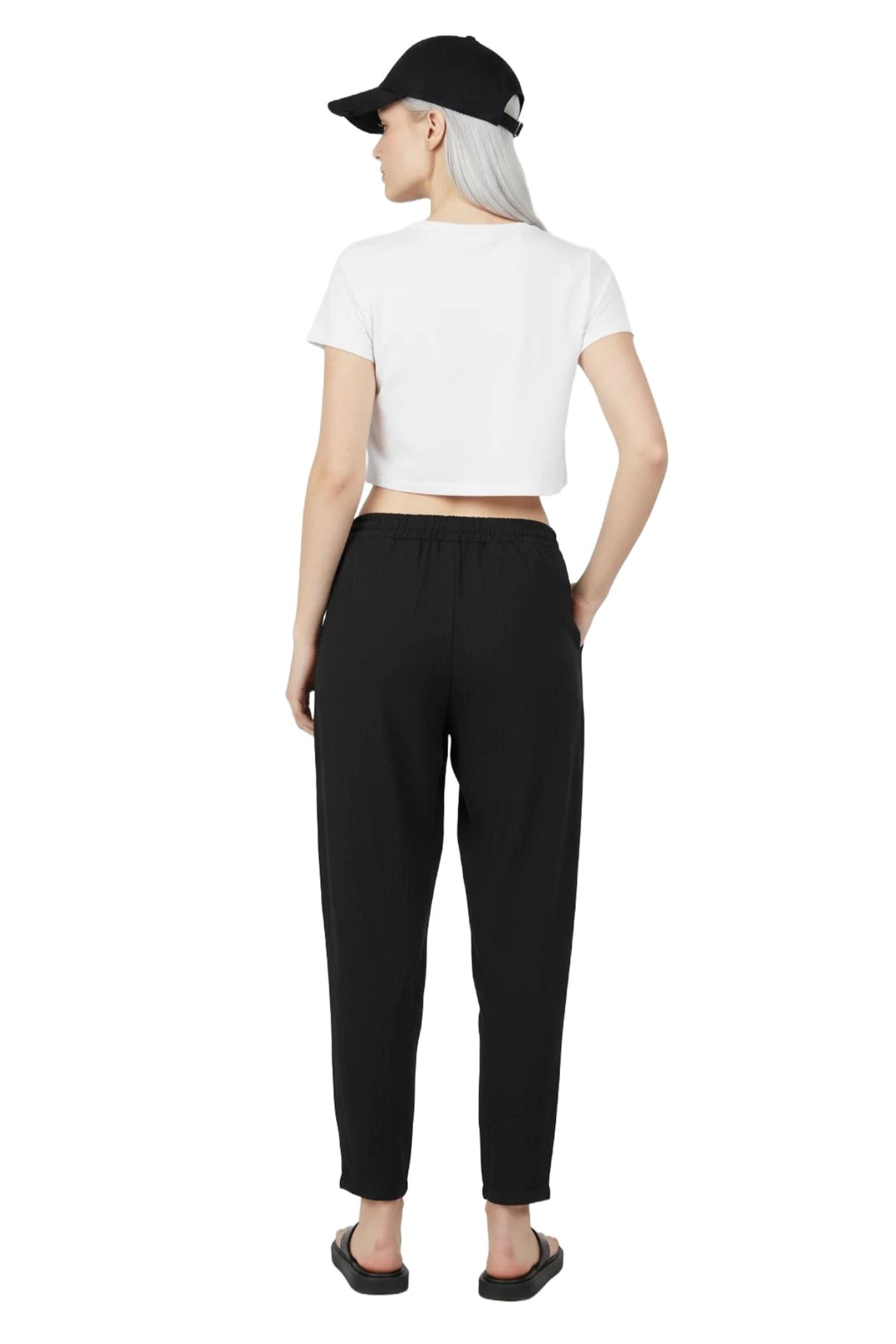 Effilé Pantalon à pince No Matter What en noir