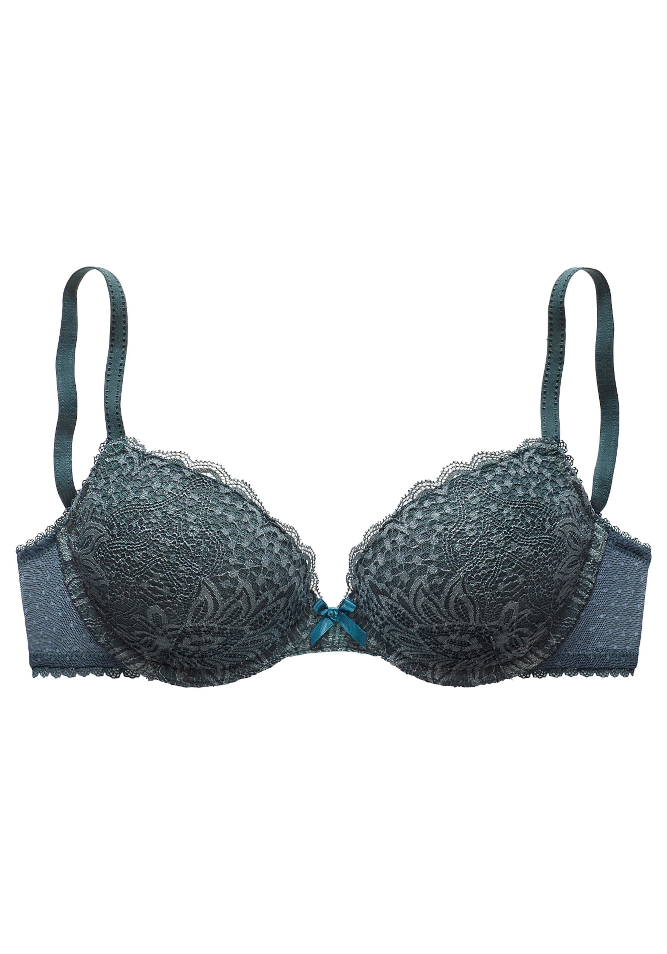 VIVANCE Push-up Bra in Blue: front