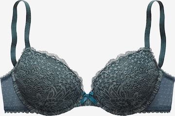 VIVANCE Push-up Bra in Blue: front