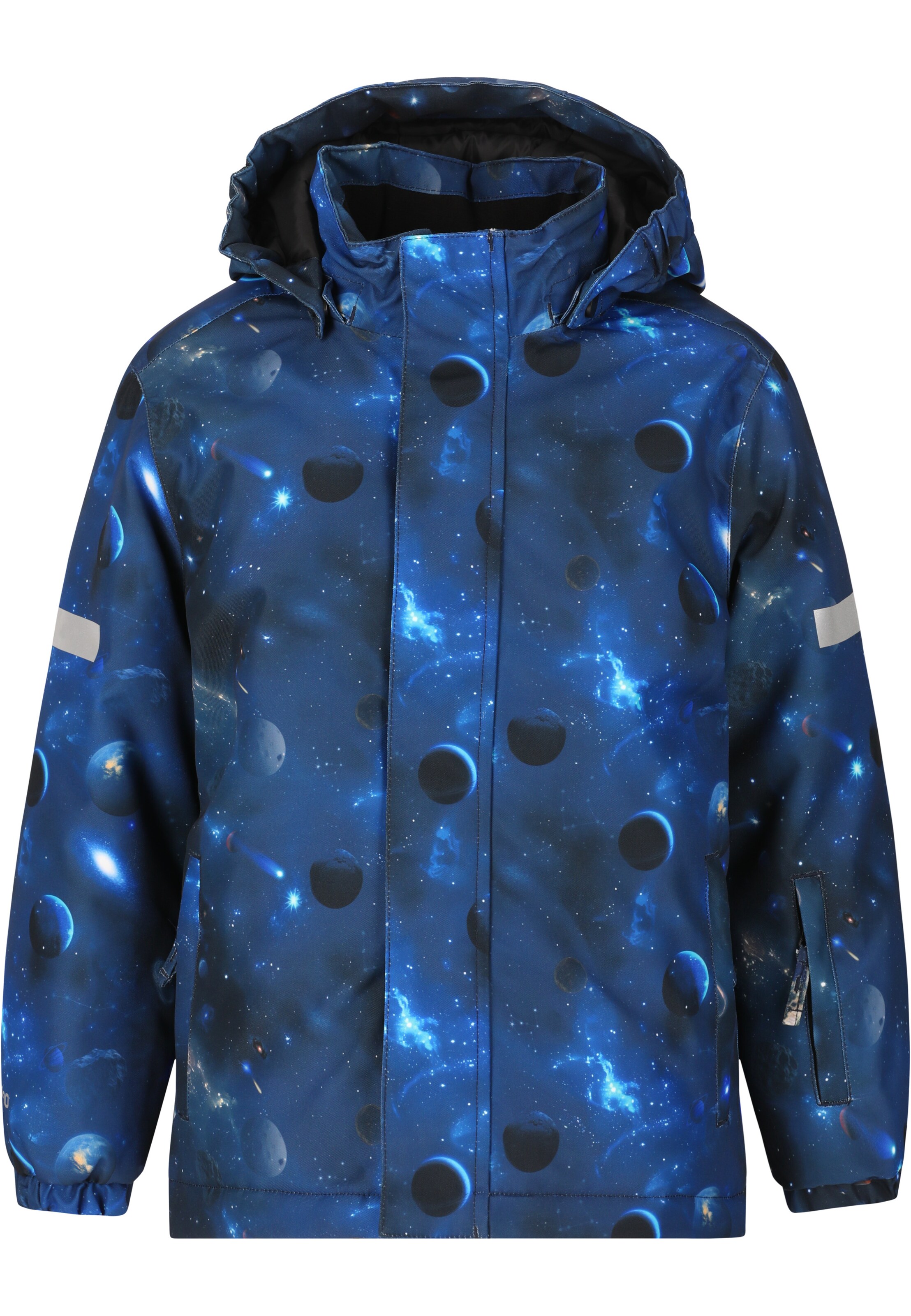ZigZag Athletic Jacket 'Funzone' in Blue: front