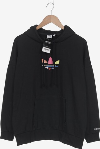 ADIDAS ORIGINALS Sweatshirt & Zip-Up Hoodie in XS in Black: front