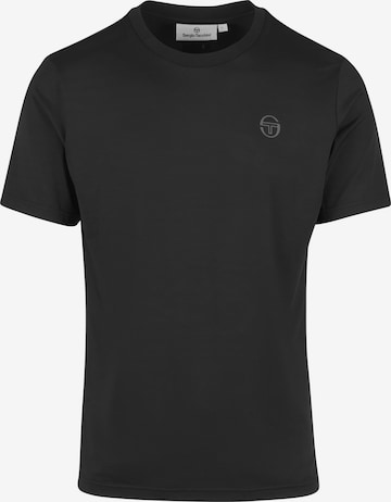 Sergio Tacchini Shirt 'Pelle' in Zwart: voorkant