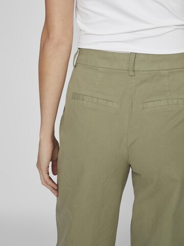 VILA Regular Trousers in Green