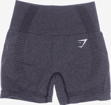GYMSHARK Shorts XS in Grau: predná strana