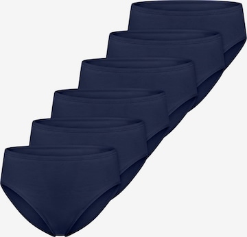 SCHIESSER Panty 'Essentials Cotton' in Blue: front