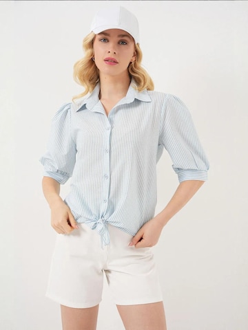 Camicia da donna di Bigdart in blu: frontale