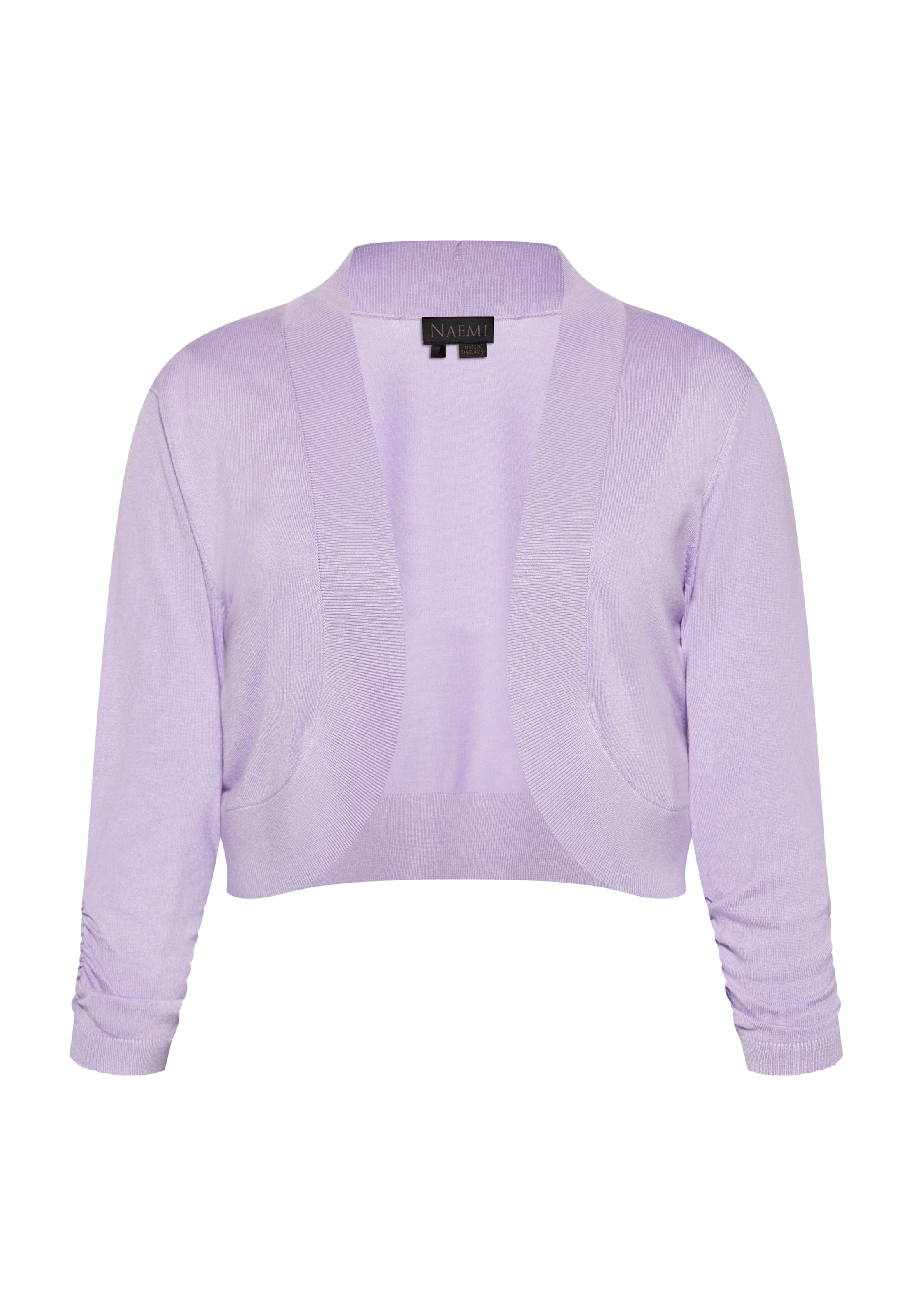 NAEMI - Bolero em roxo: frente