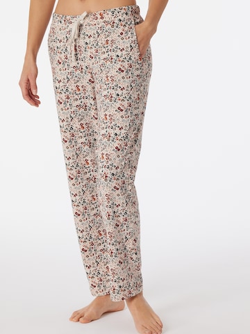 Pantalon de pyjama 'Mix & Relax' SCHIESSER en rose : devant