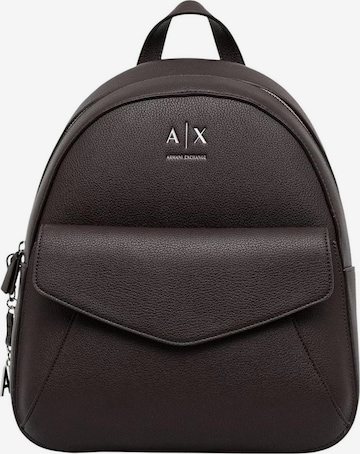 ARMANI EXCHANGE - Mochila 'XW003148 AF26569' en marrón: frente